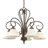 Karcher 5-Light Dimmable Chandelier-18852411