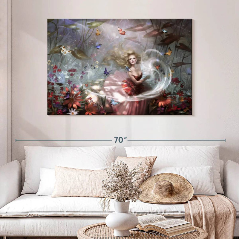 Kelan Make A Wish Fairy, H 32 po x l 48 po