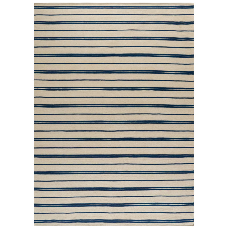 Ralph Lauren Sagaponeck Stripe Wool Striped Rug, Rectangle 9' x 12'