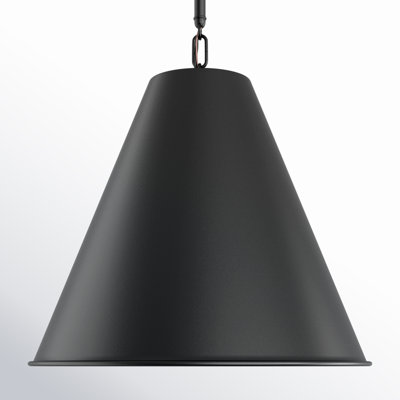 Camariae Single Light Metal Steel Dimmable Pendant