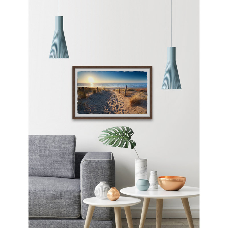 Sun Kissed - Single Picture Frame Painting, 20cm H x 30cm W x 3.81cm D