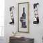 Grande applique murale en fer