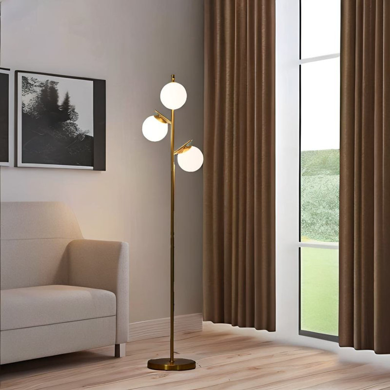 Dearmond 66.5'' Tree Floor Lamp with USB
