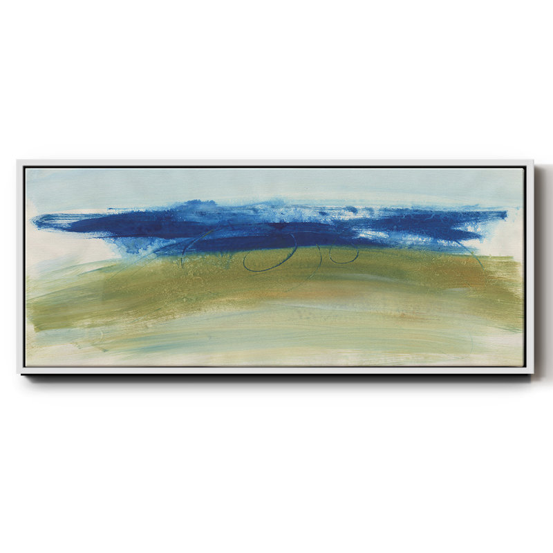 Mirages I- Framed Canvas