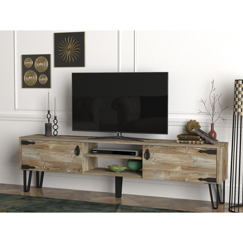 Biu Unfinished TV Stand for TVs up to 78"
