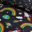 Rainbow Rockets Reversible Duvet Cover Set-117212645