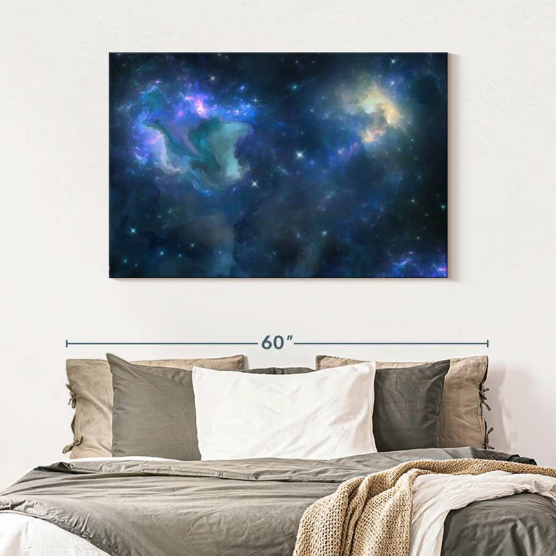 Oberle Space Nebula, 32" H x 48" W