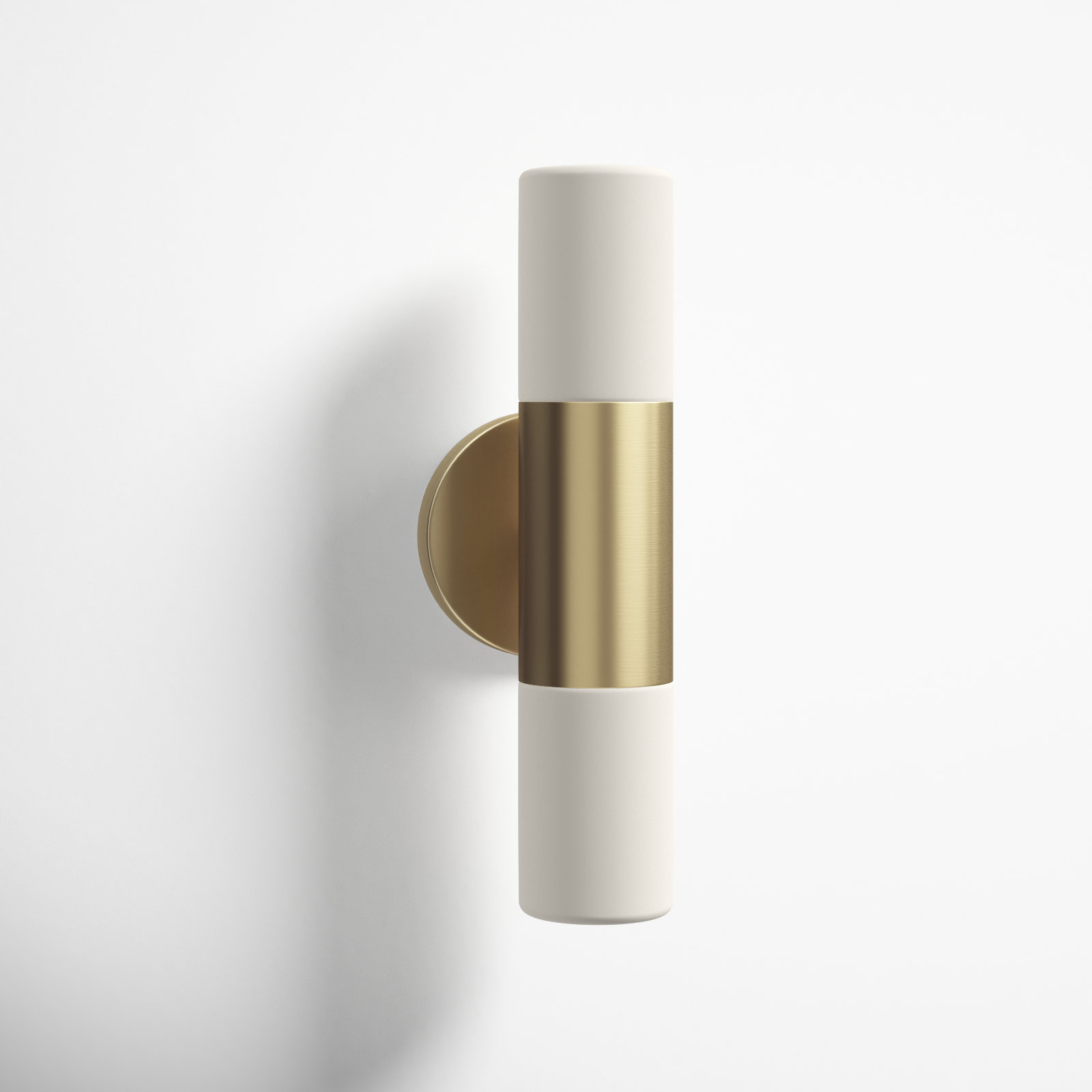 Otto 2 - Light Armed Sconce, Aged Brass