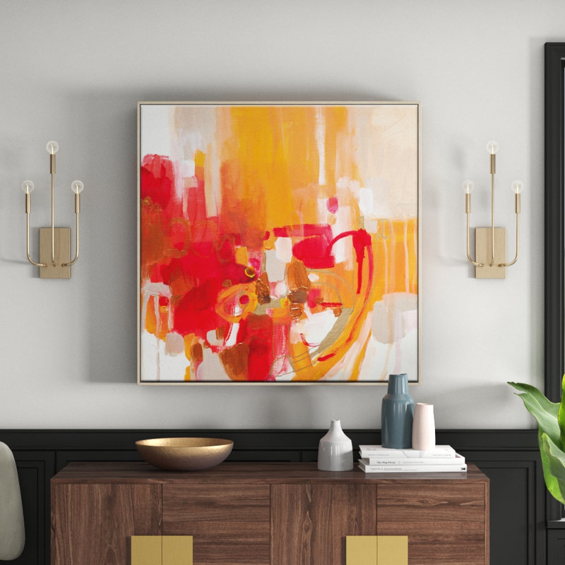 62415 by Amanda Morie - Painting on Canvas, Timber, 76cm H x 76cm W