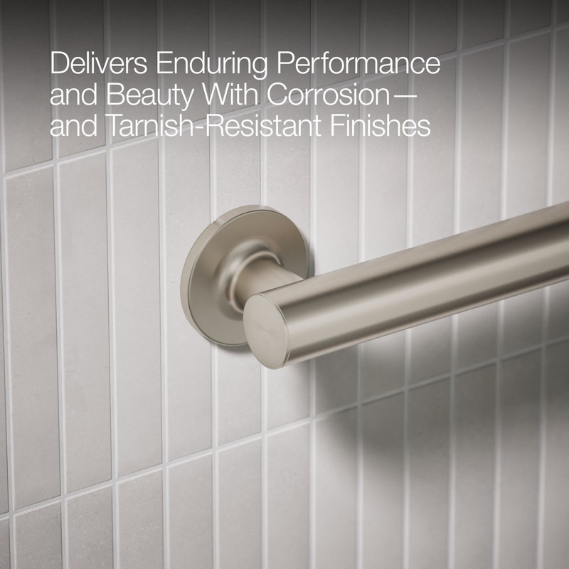 Purist Grab Bar, Vibrant Brushed Nickel, 42"W