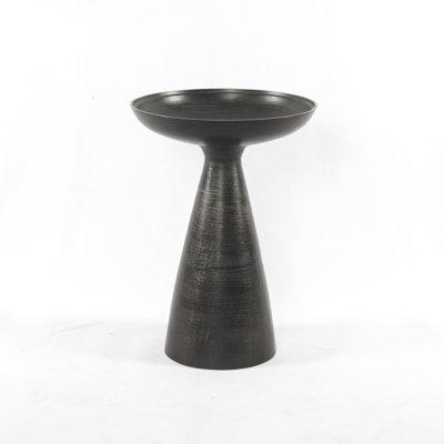 Baya Round Pedestal End Table