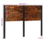 Headboard Solid Wood Reclaimed And Iron-766766713