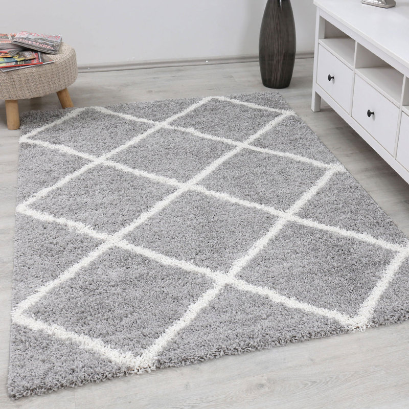 Delicia Rectangle Geometric Area Rug, Rectangle 200 x 280cm