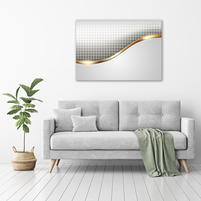 Abstraction Background - No Frame Print on Glass