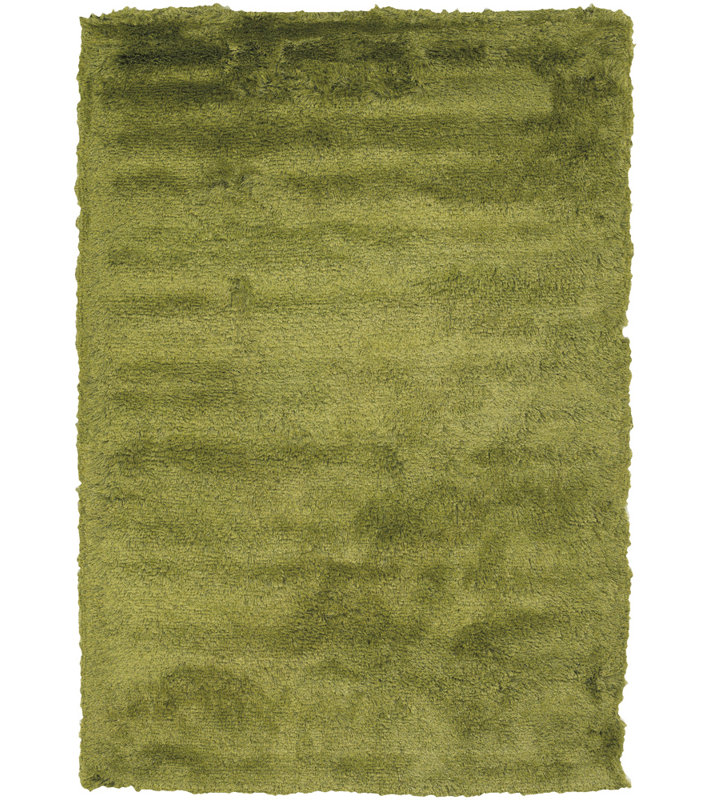 Mercury Textured Contemporary Green Area Rug, 5' x 7'6"