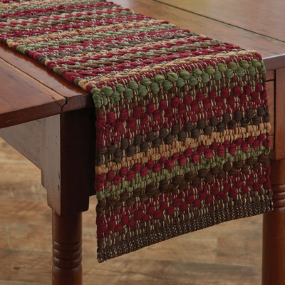 Siaosi Rectangular Striped Table Runner