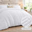 Cotton Blend Solid Colour Duvet Cover Set-134768931