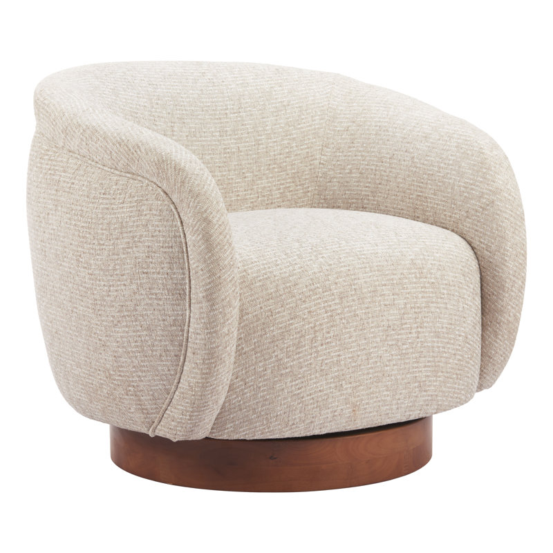 Chaise pivotante Vinta beige