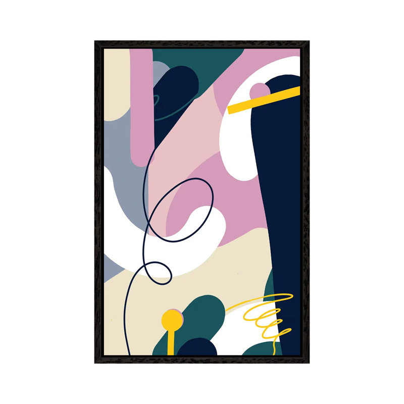 Chaos Theory by Jilli Darling - Floater Frame Gallery-Wrapped Canvas Giclée on Canvas, Black Framed Canvas