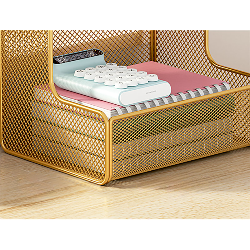Tablette de bureau, porte-documents de bureau, Or