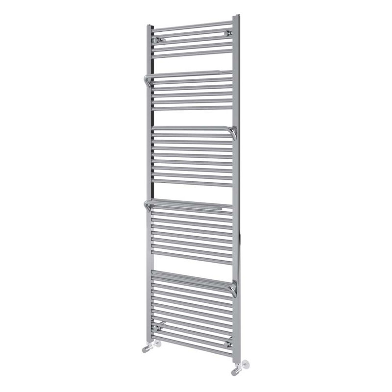Joule Straight Towel Rail Heated Towel Rails, Chrome, 1800mm H x 600mm W