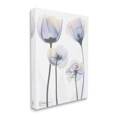 Art mural sur toile de fleurs subtiles par Albert Koetsier
