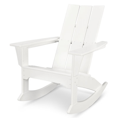 POLYWOOD® Modern Rocking Adirondack Chair