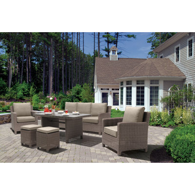 Palma 6 - Person Patio Conversation Set