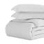 Ensemble de housse de couette bouffante à motif de chevrons Simply Soft🅫-24357436-24357435