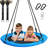 40inch Metal/Fabric Web/Saucer Swing with Chains and Hooks-54530389