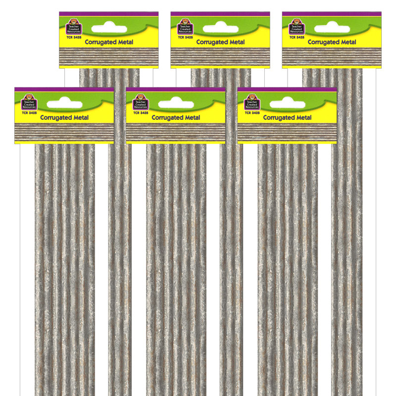 Bordure ondulée en métal