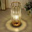 Lampe de table en métal Rheyn