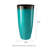 30"H Set of 2 Oversized Gradient Cobalt Faux Ceramic Tall Plastic Planter-1155637906-1155637909