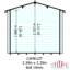 Roncade Log Cabin Wooden Shed-105854463-29354203