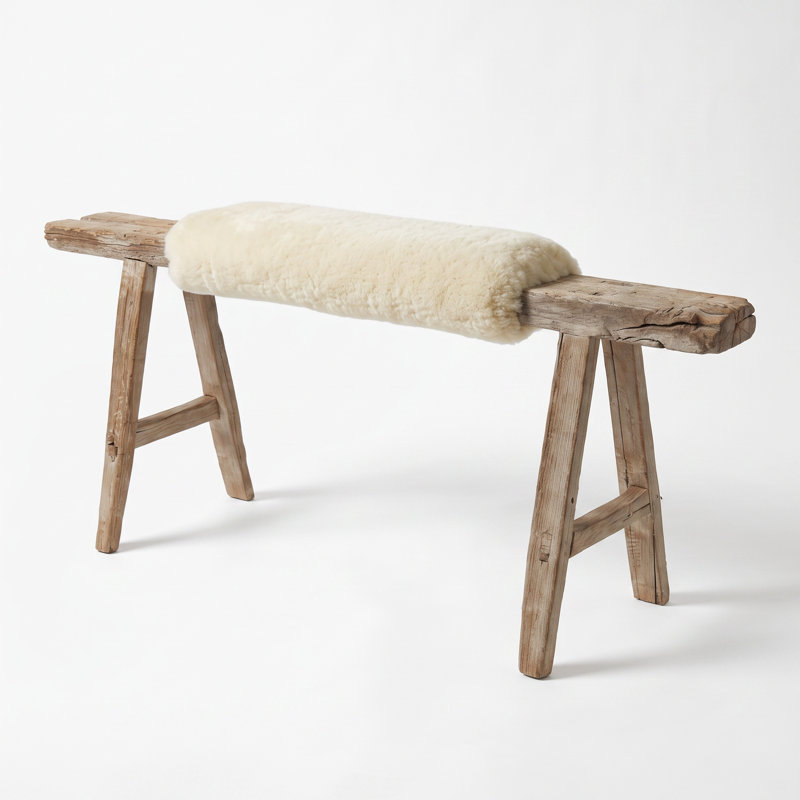 Solid Wood Bench
