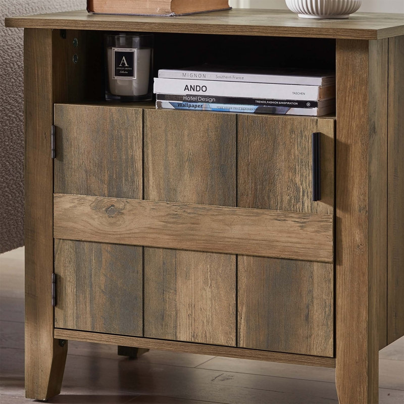 Table de bout moderne, Beige