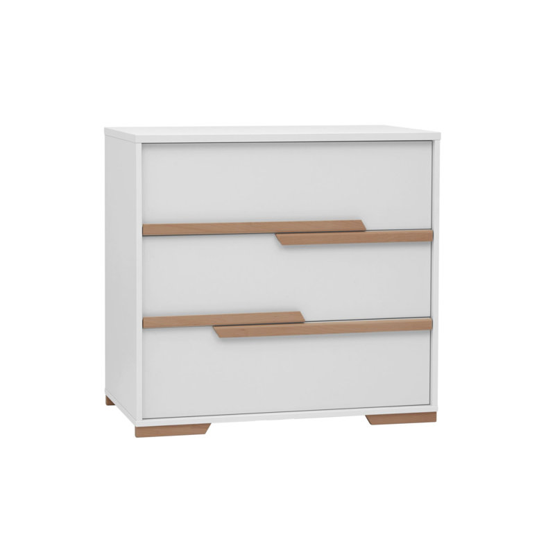 Gerke Kids 3 - Drawer Chest, White