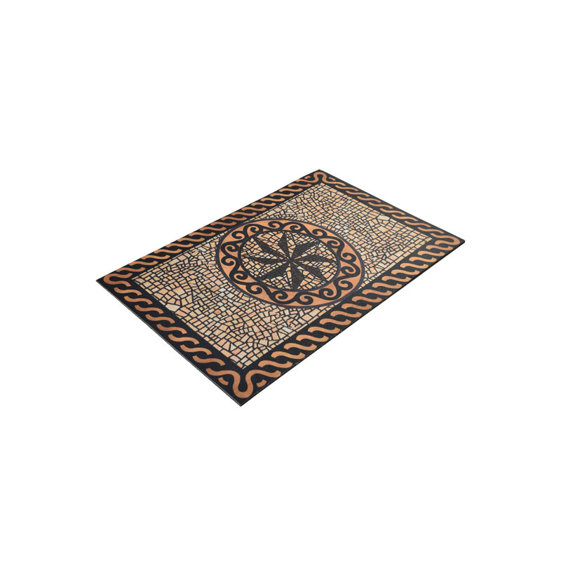 Durable PVC Doormat, Non-Slip Underside, 15.7 x 23.6 inches | 100% PVC Material, Machine Washable at 86°F | Perfect for Indoor & Outdoor Use, Easy to Clean, Stylish & Functional Welcome Mat