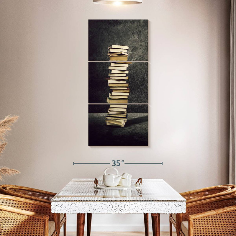 Book Tower, 52" H x 24" W
