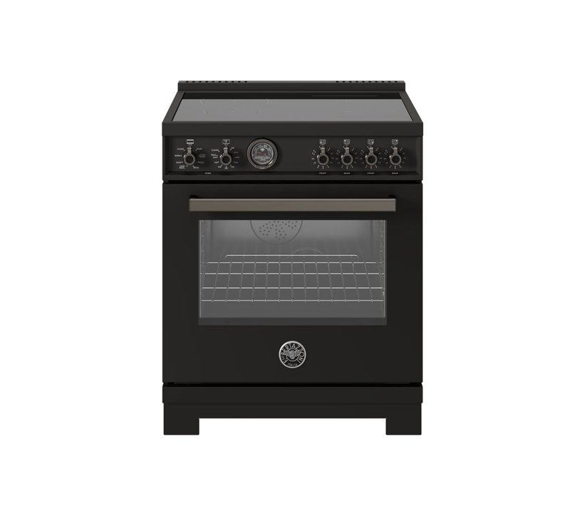 Bertazzoni 33.88'' W Electric Slide-In Range, Carbonio