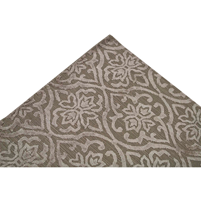 Floral Area Rug in Tan