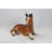 Large Laying Down Horse Colt Statue