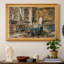 Cabinet de Flaubert à Croisset, 1874 - Georges-Antoine Rochegrosse - Toile encadrée sur mesure-690045062-690045066-690045081