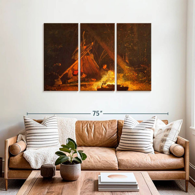 Senne Camp Fire, H 36 po x l 57 po