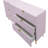 Pink High Gloss Finish Dresser