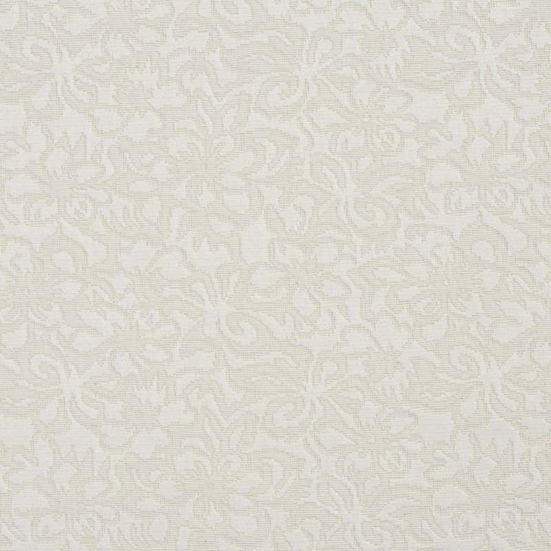 Tissu floral lustré