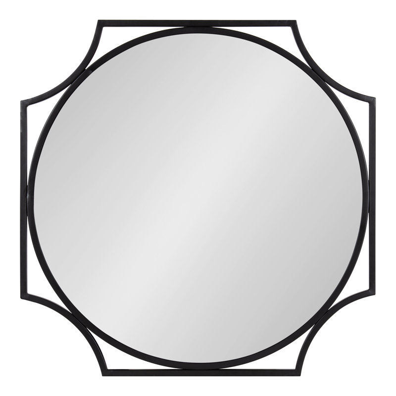 Hudanich Metal Flat Mirror, 28" X 28"