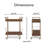 Finch Maxwell Bar Cart, Gold