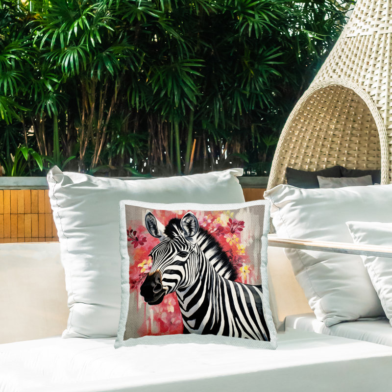 Coussin intérieur/extérieur Floral