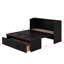 Lit escamotable double avec port USB et tiroir-1411348385